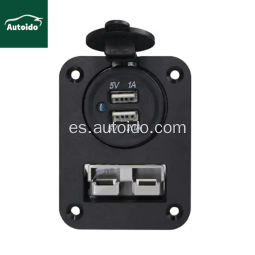 FLUSH PANEL 50A ANDERSON ENCUCHA QC3.0 CARGE USB